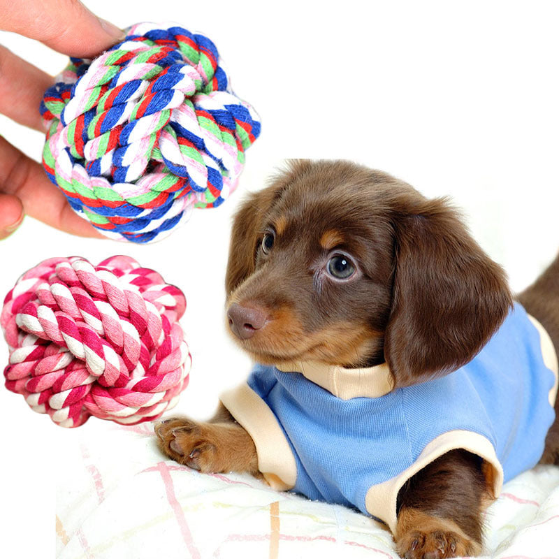 PetCheery RopePlay Cotton Rope Ball